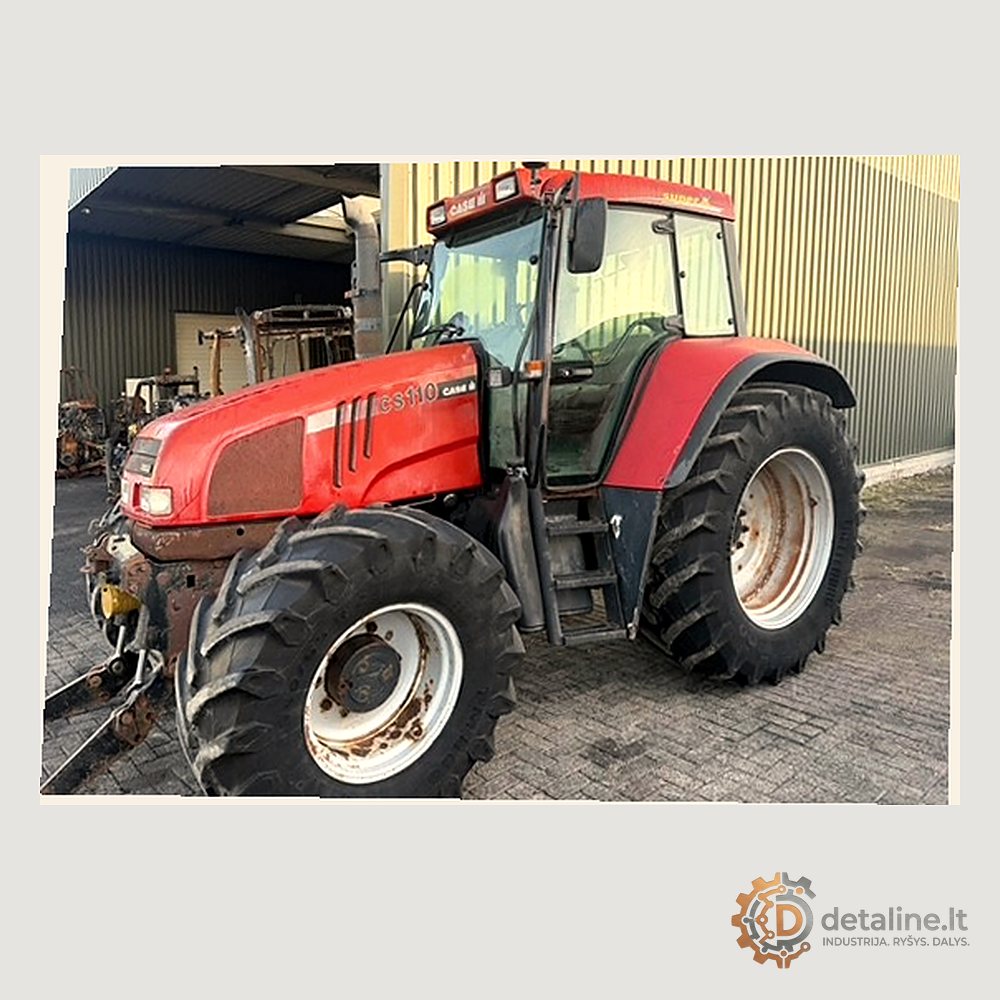 Case IH: трактор, разбираемый на детали, Detaline